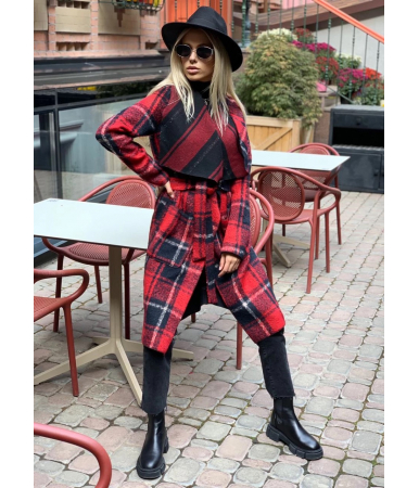 Пальто в клетку Emmelie