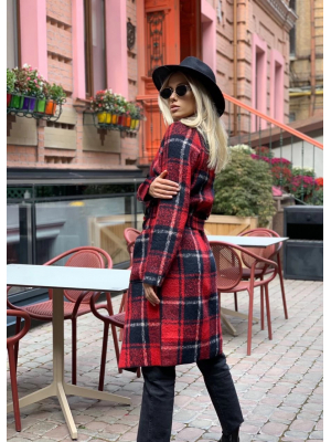 Пальто в клетку Emmelie